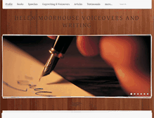 Tablet Screenshot of helenmoorhouse.com